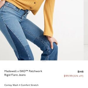Madewell x ISKO Patchwork Jeans